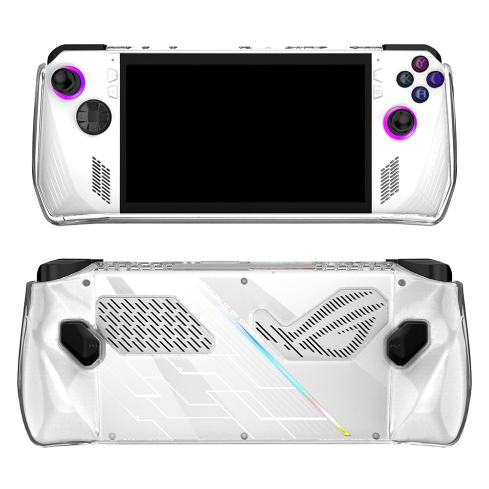 Měkká průhledná skořepina TPU pro ochranné pouzdro pro kapesní herní konzoli Asus ROG Ally Měkká průhledná skořepina TPU pro ochranné pouzdro pro kapesní herní konzoli Asus ROG Ally
